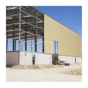 Metal Structure Building Heavy Steel Frames for Warehouse Steel Workshop Prefabricated Light Steel Structure Q235B Q355 Material