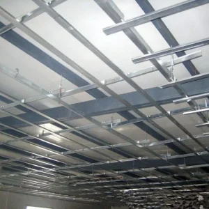 Metal Studs Suspension System Ceiling Grid Components Galvanized Steel Studs Tracks