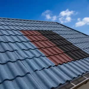 Metal Tile Roof 0.3mm Stone Coated Metal Steel Roof Tile Aluminum Roofing Tile