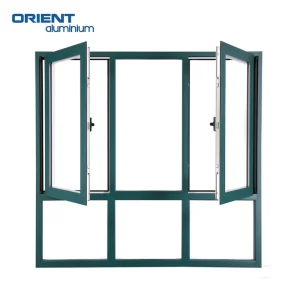 Metal Window Grill Modern Design Aluminium Alloy Vertical Sliding Large Windows with Opener Aluminum Frames for House