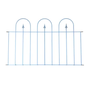 Metal Wire Garden Decoration Fence Set Folding Fencing for Landscaping Outdoor