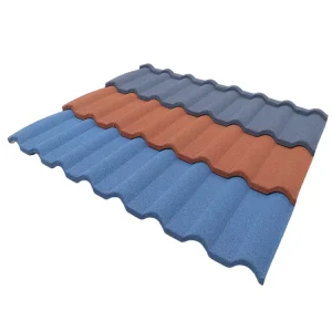 Milano Stone Coated Steel Roof Tiles Fire Resistant Roofing Sheets Durable Building Materials Supplier