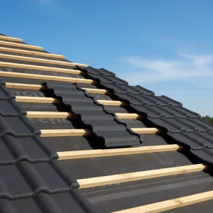 Milano Style Roofing Sheet Lightweight Aluminum Zinc Roofing Material Stone Coated Metal Roof Tile
