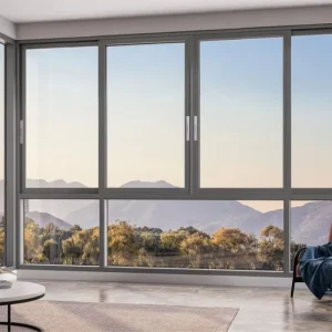 Mildew Resistant Aluminum Alloy Sliding Windows for Bathroom Hotel Living Room & Low lying Wet Areas