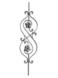 Minimalist Iron Stair Railing Slim Profile Design Adjustable Easy to Install Villa