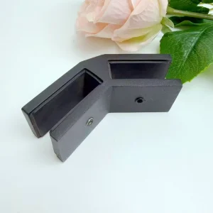 Mirror Satin Finish Contemporary DIY Stainless Steel Glass Bracket Two Sizes RG-60 RG-61 Villa Balcony Glass Railing
