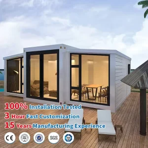 Mobile Home 2 Bedroom Portable Living Container House Australia 20ft 40ft Expandable Container House