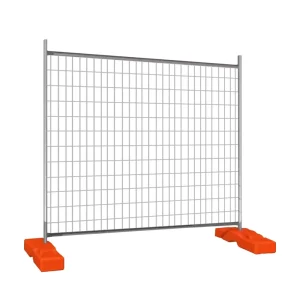 Mobile Temporary Fence Panels for Construction Sites and Crowd Control