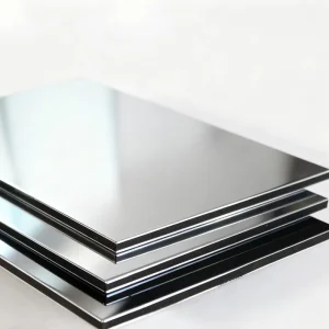 Modern 4mm Mirror Facade Cladding ACP Sheet for Hotel Exterior Wall Panels Waterproof Aluminium Composite Panel