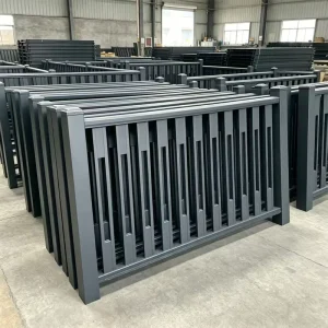 Modern Aluminum Alloy Guardrail for Outdoor Villa Balcony Garden & Hotel Railings Water Resistant & Rust Resistant