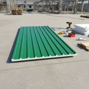 Modern Aluminum Alloy Roof Tiles Sheets for Villa Office Buildings Durable Anti Corrosion Thermal Insulation Fire Resistant
