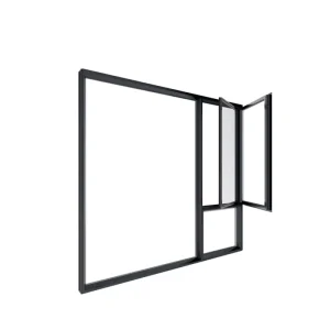 Modern Aluminum Alloy Windows with Thermal Break Soundproof Hurricane Resistant Sliding Windows