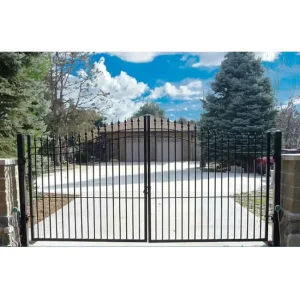 Modern Aluminum Powder Coated Outdoor Gate