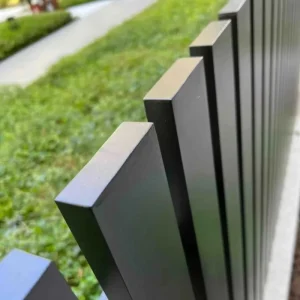 Modern Aluminum Privacy Fence Panels, 3D Metal Garden Fence