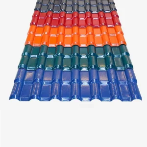 Modern Aluminum Roof Tile UV resistant Corrugated Fireproof Durable Waterproof Outdoor Building Tile For Villa House Apartment