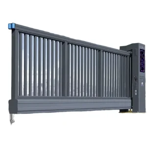 Modern Automatic Patterned Aluminum Cantilever Sliding Gate and Fences