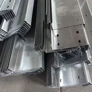 Modern C Section Steel Zinc Coated Corrosion Resistant Fire Resistant C Channel Steel Profile Construction Villa