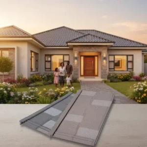 Modern Colorful Stone Coated Metal Roof Tile Lightweight for Warehouse Hotel and Africa Housing Projects