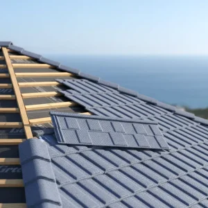 Modern Colorful Stone Coated Metal Roof Tiles Customized Designs for Hotels Workshops Warehouses Export to Africa SEA