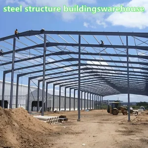 Modern Commercial Prefabricated Steel Structure Buildings Workshops Warehouses and Office Spaces
