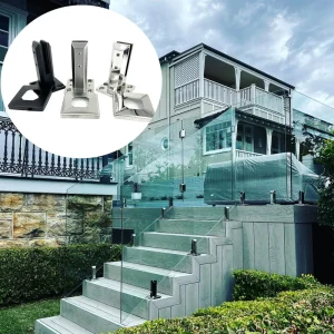Modern Corrosion Resistance Heavy Duty Stainless Steel Glass Balustrade Spigot for Staircase Balcony & Outdoor Use
