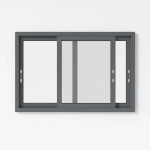 Modern Custom Soundproof Thermal Break Aluminum Sliding Windows for Residential Commercial Use