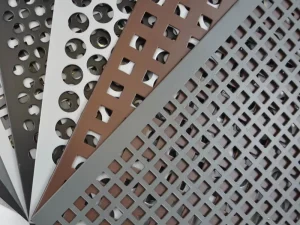 Modern Customizable Perforated Metal Sheet High Precision Punching Mesh Decorative Metal Screen Facade Cladding Panel