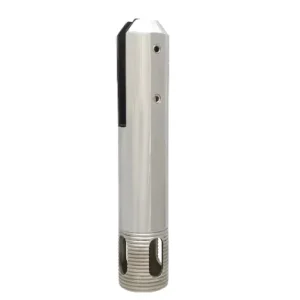 Modern DIY Buried Square Glass Support Post Glossy Finish UV Anti-Fade All Weather Rust Resistant Glass Railing for Private