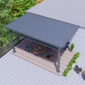 Modern Design Aluminum Alloy Roof Tiles Prefab House Hotel Villa Outdoor Use for Warehouse Cold Room Workshop Metal Panel