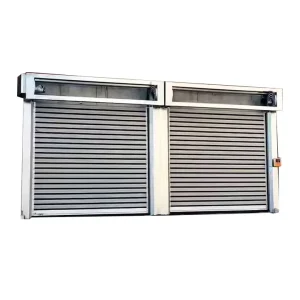 Modern Design Commercial Garage Pull Roll Aluminum Alloy Gate Industrial High Speed Spiral Thermal Insulation for Warehouse