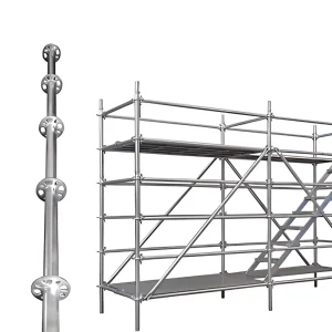 Modern Design Construction Building Steel Ringlock Scaffold System Metal Materials Scaffolding Scaffolding Platform