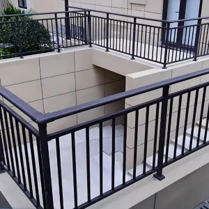 Modern Design Custom Balcony Metal Railings Factory Protective Metal Fence Fencing Trellis Gates