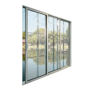 Modern Design Double Glazed Aluminium Sliding Window Stainless Steel Screen Aluminum Alloy Manufactured Aluminum Sliding Windows
