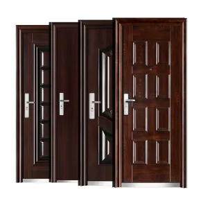 Modern Design Metal Doors Personal House Exterior Steel Doors Villa Main Gate Iron Entry Security Doors