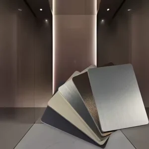 Modern Design Metal Wall Panel PET Carbon Crystal Plate Waterproof Fireproof Moisture Proof and Anti Static Decorative Panel