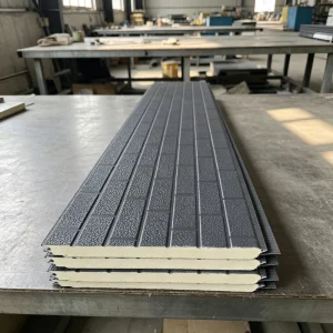 Modern Design Polyurethane Sandwich Panel Steel Ceiling PU Foam Metal Siding Exterior Wall Panels for Hotel Villa Decoration
