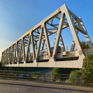 Modern Design Q355B Prefab Steel Truss Bridge Pedestrian Walkways Bridge for Bridge Construction