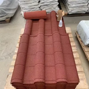 Modern Design Solar Roof Tiles Stone Coated Roofing Sheet With Zinc Factory Customized Parameter Specifications Low Price