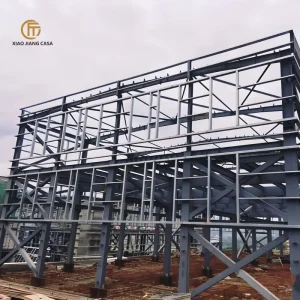 Modern Design Steel Structure Prefabricated Metal Building Construction Materials for House Use