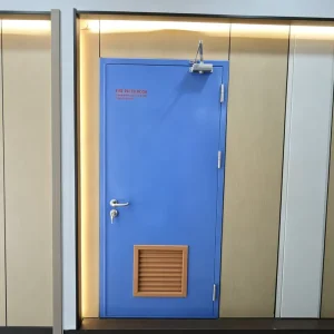 Modern Design UL Listed 90mins Metal Fire Safety Doors 3 Hours Fire Rating Swing Factory Steel Door