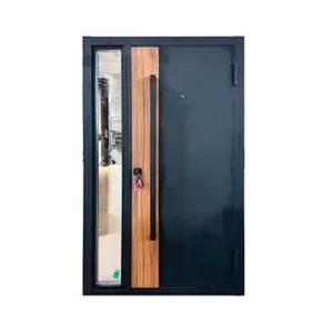 Modern Designed Anti Theft Anti Noise Exterior Steel Doors Widely Used Safety Door Finished Surface SFA 055 Return Replacement