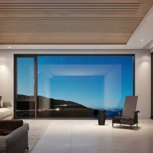 Modern Double Glazed Soundproof Aluminum Windows Waterproof Casement for Villa Bathrooms Steel Frame Stainless Louver