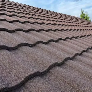 Modern Durable Stone Coated Roofing Tiles 5+ Year Warranty Aluminum Zinc Alloy Steel Clay Materials for Building Application