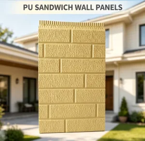 Modern Exterior Metal Siding Panel Decorative Wall Cladding Insulated Galvanized Steel Panel for Residential & Hotel Buildings