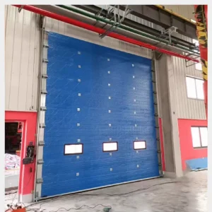 Modern Finished Metal Large Windproof Automatic Control Rolling Roll Up Warehouse Roller Shutter Garage Industrial Door