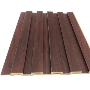 Modern Fireproof WPC Fluted Wall Panels Waterproof Interior Decor for Apartment & Commerce Use