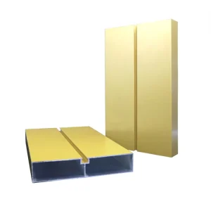 Modern Fireproof Waterproof Aluminum Material Baffle Ceiling Hanging Square Tube Metal Suspended Ceiling