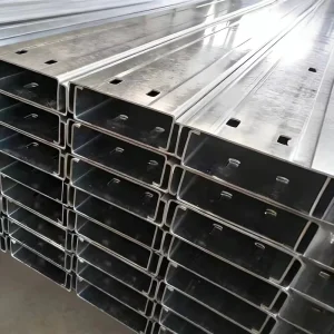 Modern Galvanized C Section Profile High Strength C Channel Steel Anti Corrosion Fire Resistant
