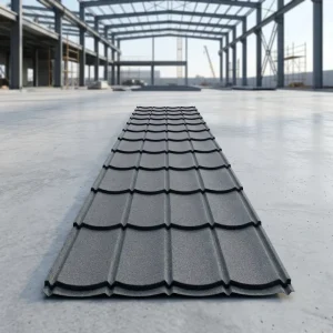 Modern Heat Resistant Lightweight Insulated Stone Coated Metal Roof Tiles for Building Roofing