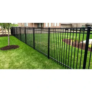 Modern Heat-Treated Aluminum Outdoor Slat Fence Panels for Construction Site Use